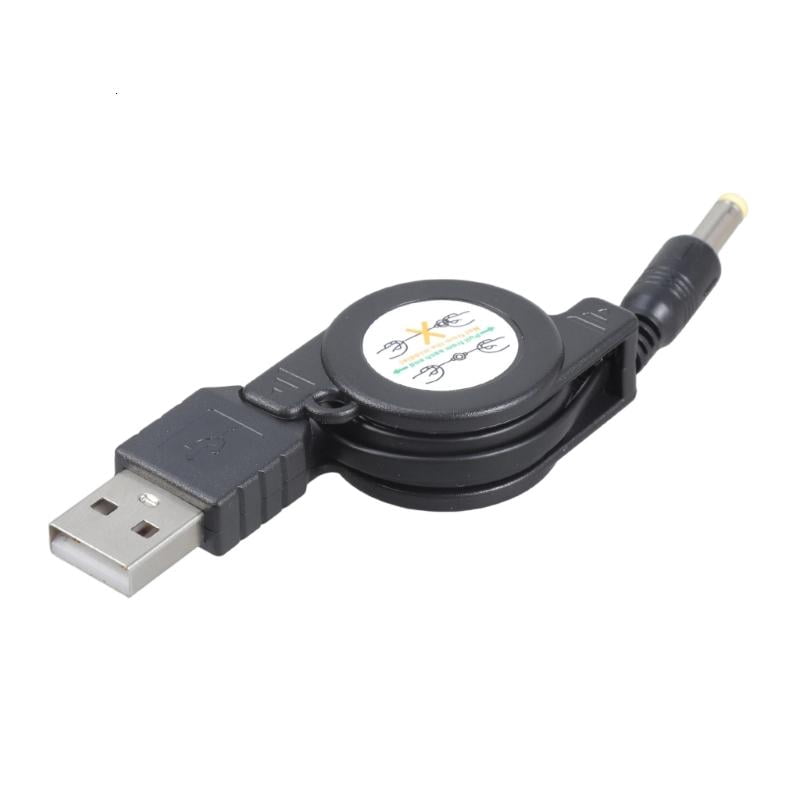 Telescopic USB To DC4017 Charging Wire Power Cable Cord Expandable ...