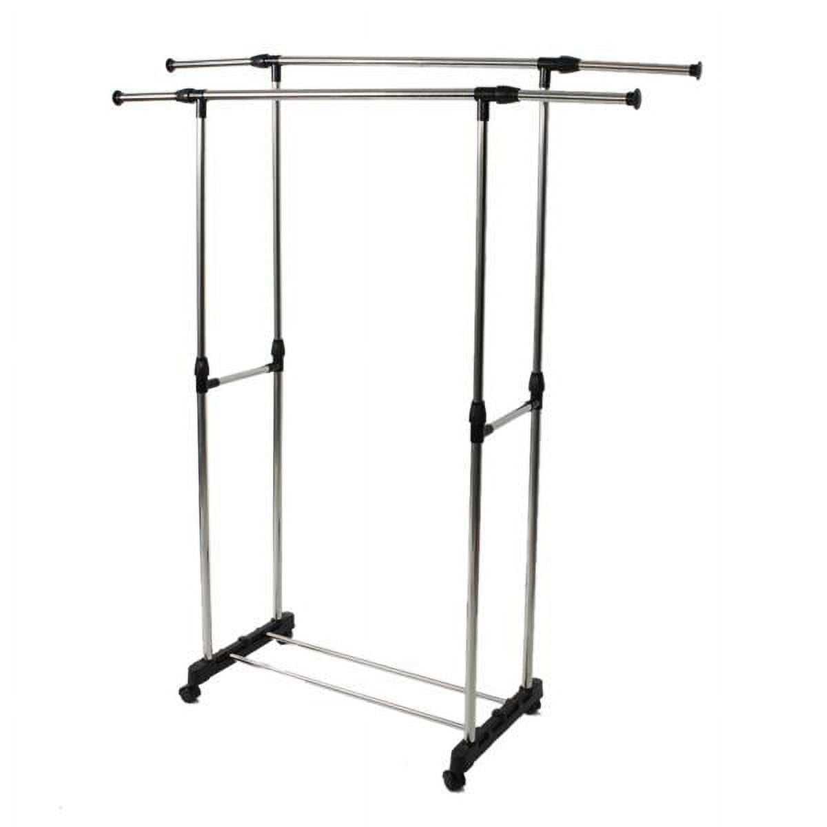 Telescopic Wardrobe Organizer, Outdoor Indoor Clothes Drying Rack
