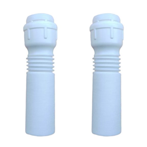 Telescopic rainwater drainage pipe 2pcs,Rain Gutter Downspout Extension