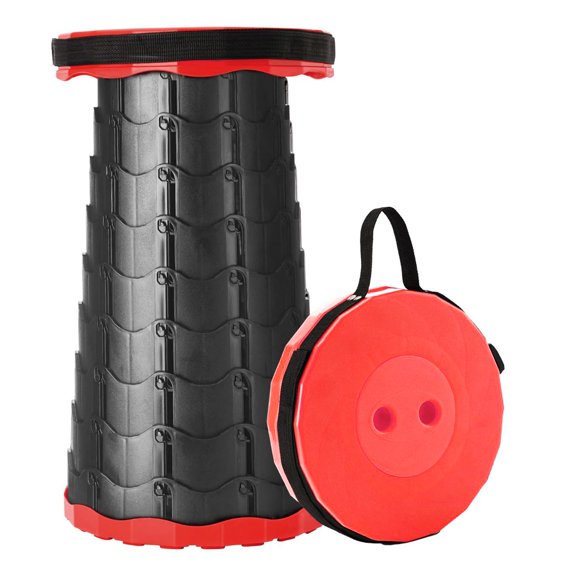Telescopic stool (black and red)