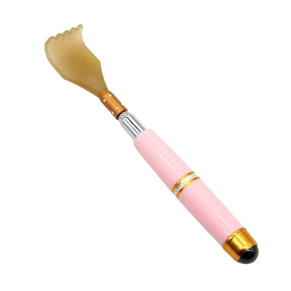 Telescoping Back Scratcher and Extendable Body Massager, Dual Head ...