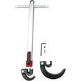 Telescoping Basin Wrench, 10 to 17in Extendable Sink Wrench, 180