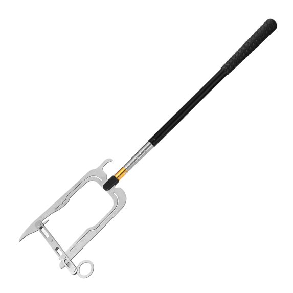 Telescoping Boat Hook Dock Hook Threader, Quickly Easily Flexible, Easy to Operate & Storage A adapter with rod