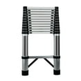 thumbnail image 1 of Telescoping Extension Ladder,Stainless Steel Folding Telescopic Ladder with Locking Mechanism,Multi-Purpose Collapsible Ladder for Home or RV Outdoor Work,330 lbs Load, 1 of 14