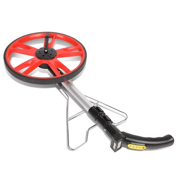Telescoping Handle Led Digital Long Distance Measuring Wheel Road Warehouses