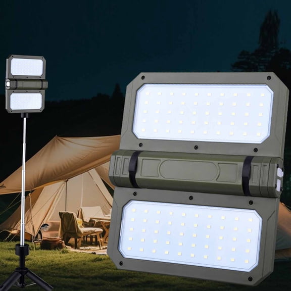 Telescoping LED Camping Light with Tripod Stand Adjustable Portable Outdoor Lantern for Hiking