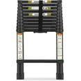 thumbnail image 1 of Telescoping Ladder for RV & Attic, 10.5FT Aluminum Extension Ladder with Dual Locking Mechanism, Max Load 330lbs, Compact Foldable Ladder for Roof, Home, Travel Trailer & Multi-Surface Use, 1 of 8