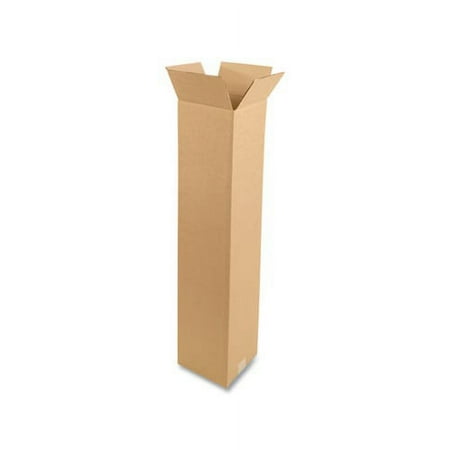 Telescoping Mailing Tube Outer Boxes, 200 lb Mullen Rated, 4 x 4 x 48 to 90, Brown Kraft, 25/Bundle