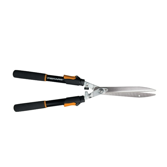 Telescoping Power-Lever Hedge Shears 10 Inches