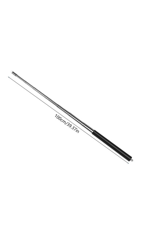 Telescoping Teacher Pointer with Stylus Tip, 1 Meter Extendable Presentation Tool for Interactive Whiteboards and Touch Screens, Includes Lanyard Hole, Perfect Educator Gift
