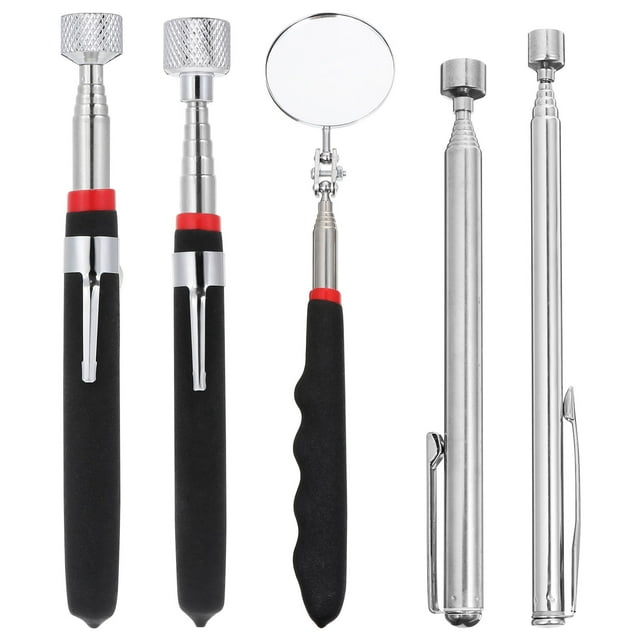 Telescoping magnet tool 5 Pcs Magnetic Pickup Tool Telescoping Magnet Tool Magnet Stick for Auto Repair