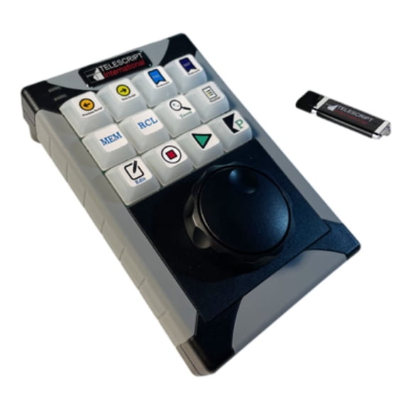 Telescript AV Software for Windows with XK12 USB Controller and USB Flash Drive for Professional-Level Prompting and General Production