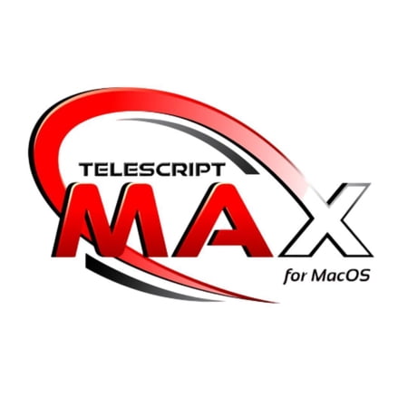 Telescript MAX Prompting Software with Single Script Interface and FLIP Technology for Mac OS Computers (3-Year License)