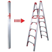 Telesteps STIK 7 ft Folding Double-Sided Step Ladder, 11 ft Reach, 4 in Folded Width, 250 lb Type I 700FLD