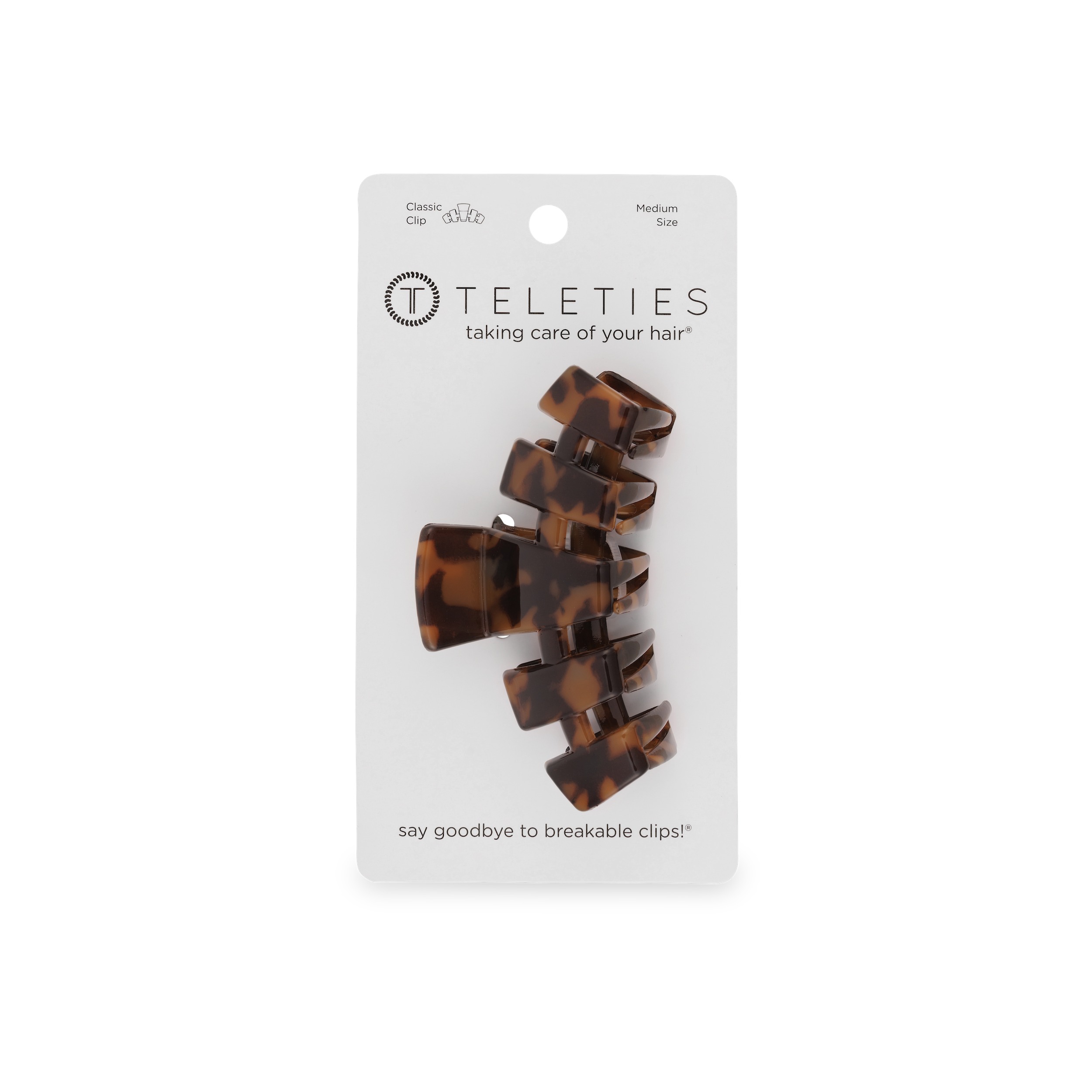 Teleties Medium Hair Clip Tortoise Hair Clip: What to Expect