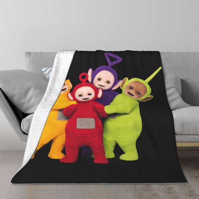 Teletubbies AirConditioning Fleece Blanket Super Soft, Cozy And Warm