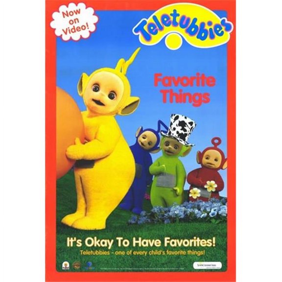 Teletubbies Favorite Things Movie Poster - 11 x 17 in.