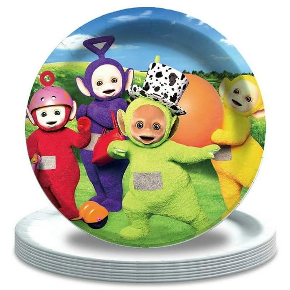 Teletubbies Paper Plates Birthday Decorations Party Supplies Tableware Disposable Dinnerware