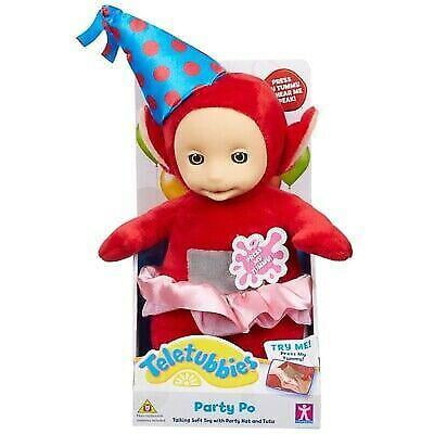 Teletubbies Talking Party Po Soft Plush Toy