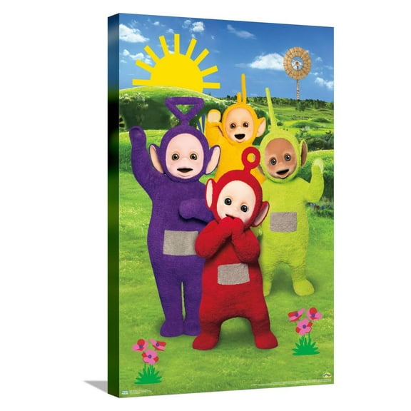 Teletubbies - Time For Teletubbies Canvas Wall Poster, 14.725" x 22.375"