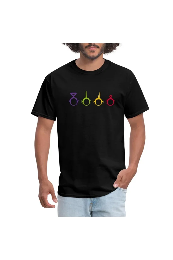 Teletubbies Tinky Winky Dipsy Laa Laa Po Group Unisex T-Shirt, S-5XL