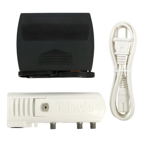 Televes Single-Input TForce Mast Amplifier with BOSS-Tech and F Power Supply Unit