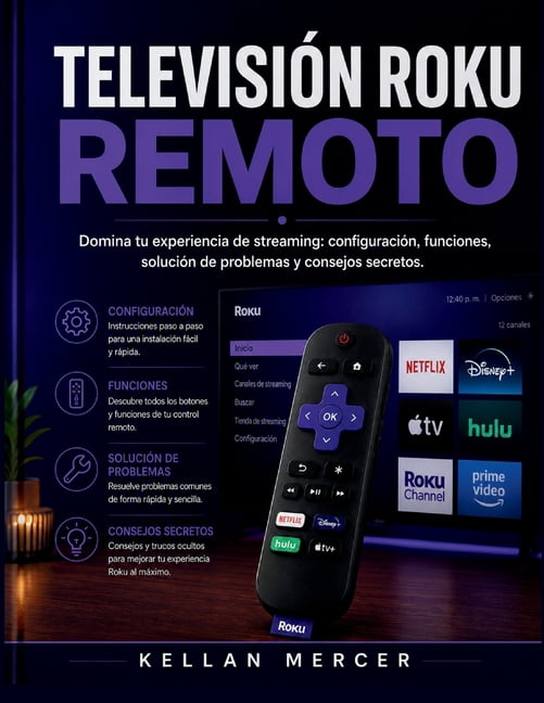 TelevisiÃ³n Roku Remoto: Domina tu experiencia de streaming: configuraciÃ³n, funciones, soluciÃ³n de problemas y consejos s, (Paperback)