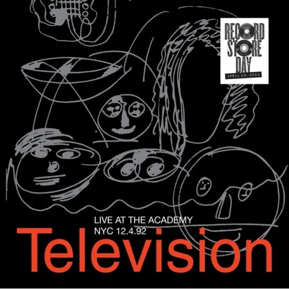 Television-- Live At The Academy LP Colored