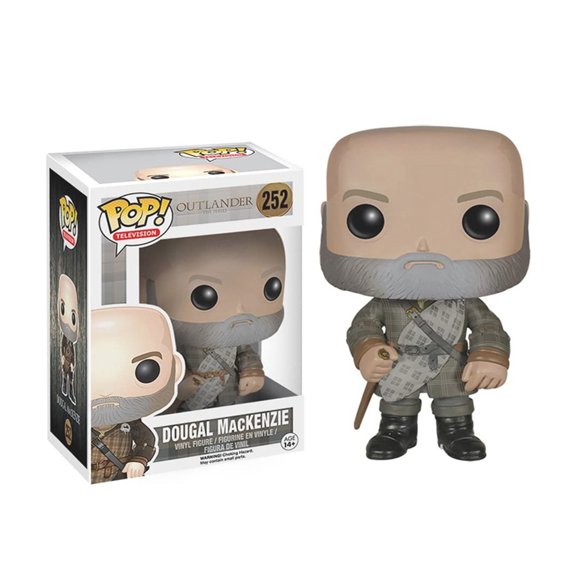 Television Outlander - Dougal MacKenzie #252 Vinyl Figures Pop! Multicolor Model Toys - w/Box & Protector