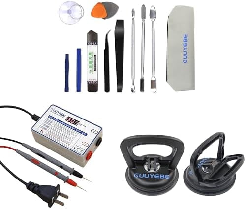 Tve Tools Television Replacement Parts Tools Kit with Heavy Duty Suction Cup and ...