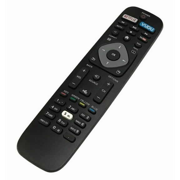 Television TV Remote Control Compatible With Philips Model Numbers 50PFL5901/F7, 55PFL5601, 55PFL5601/F7, 55PFL5901