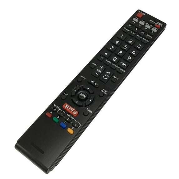Television TV Remote Control Compatible With Sharp Model Numbers LC46LE540U, LC-46LE540U, LC46LE810, LC-46LE810
