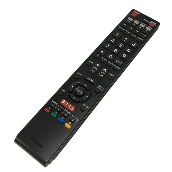 Television TV Remote Control Compatible With Sharp Model Numbers LC60EQ10, LC-60EQ10, LC60EQ10U, LC-60EQ10U