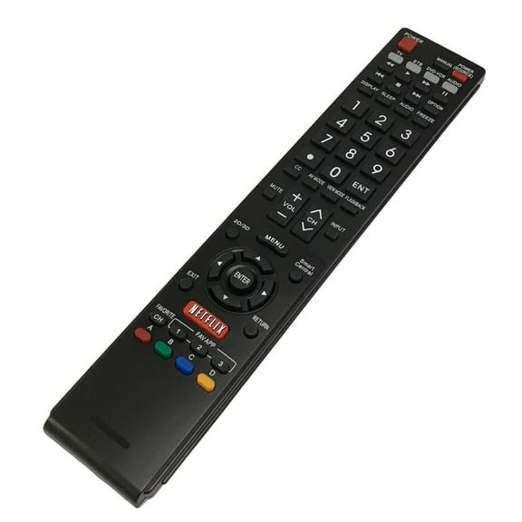 Television TV Remote Control Compatible With Sharp Model Numbers LC70SQ15U, LC-70SQ15U, LC70SQ17, LC-70SQ17, LC70SQ17U