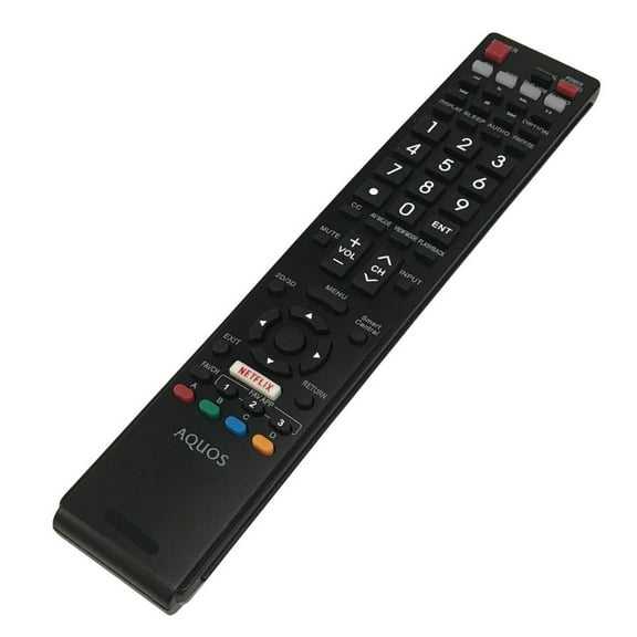 Television TV Remote Control Compatible With Sharp Model Numbers LC80LE661U, LC-80LE661U, LC52LE832U, LC-52LE832U