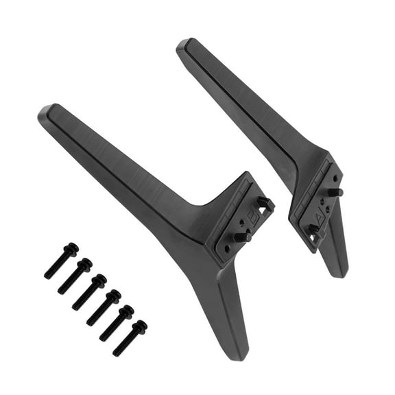 Televisions Replacement Legs Pedestals Feet Plastic Stand Mount with Screw for UJ60 UK60 UM69 UJ63 Universals Base Stand