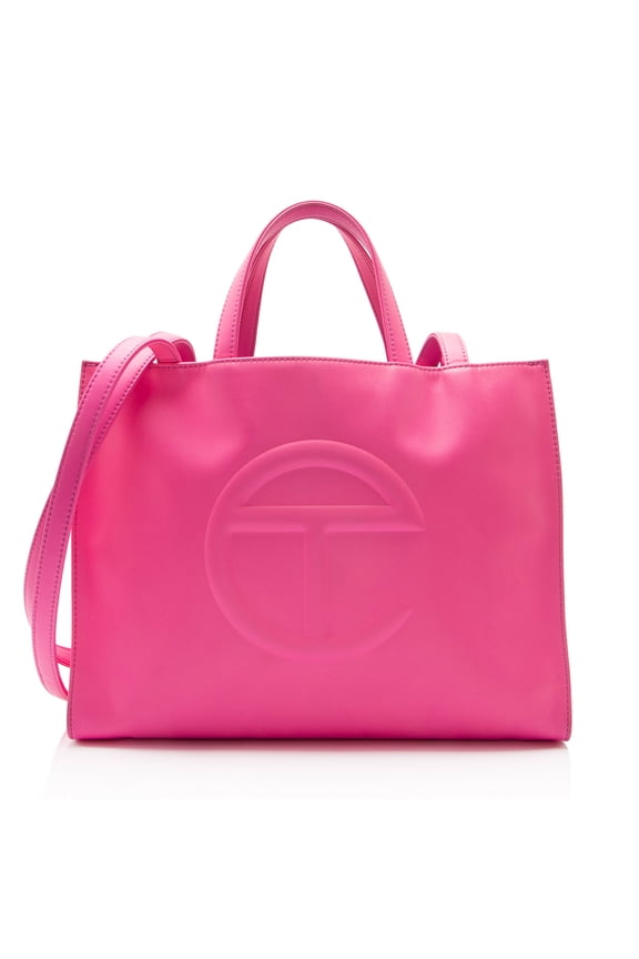 Pre-Owned Telfar Faux Leather Medium Shopping Tote