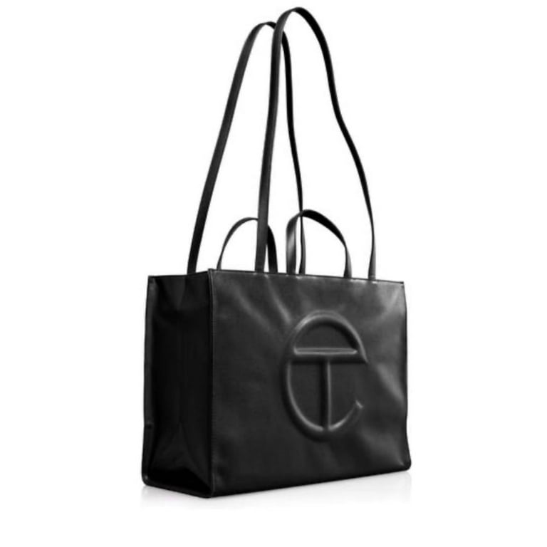 TF bag black woman shopping deals bag