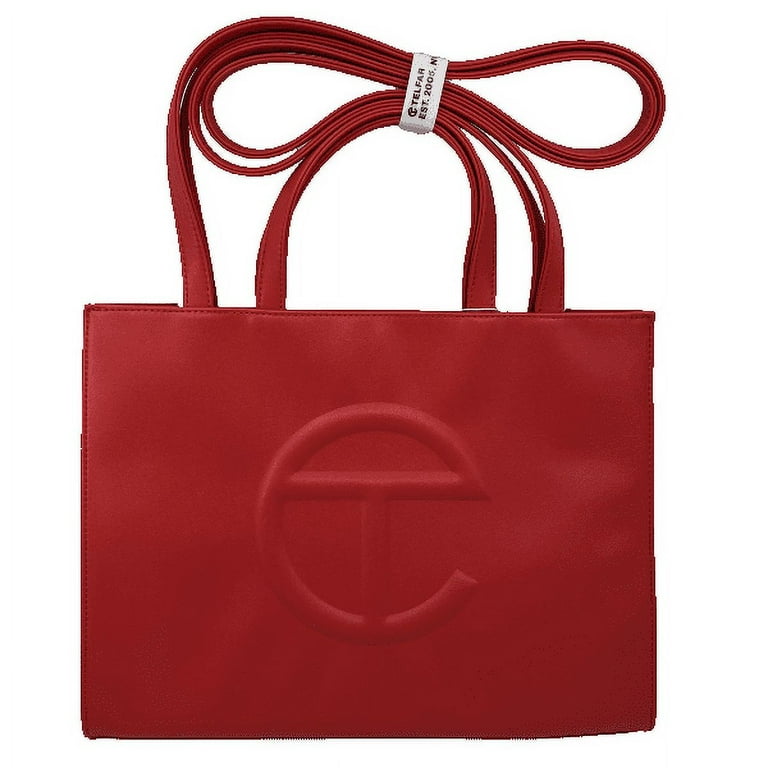 Telfar Medium Shopper Tote Bag Red Walmart