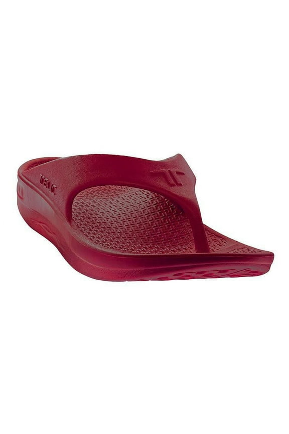 Telic Energy Flip Flop - Dark Cherry - 2XS - US Women's 6