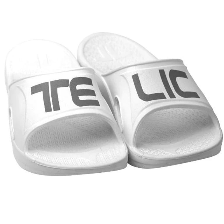 Telic Recharge Arch Support Comfort Slide Sandals XL Snow