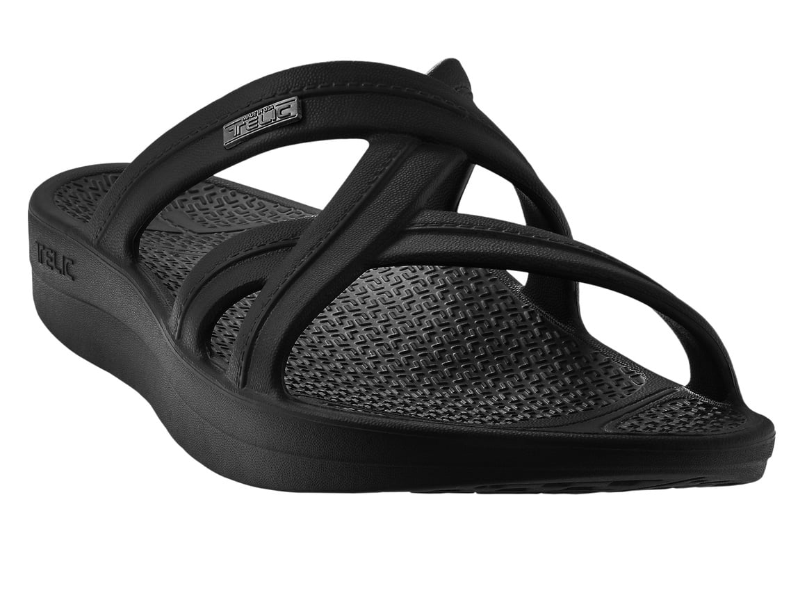  FNEKER Universal Quick-drying Thickened Non-slip Sandals  Shower Slippers Open Toe House Shoes for Pool, Beach, Gym, Indoor and  Outdoor Floor Sandals (Black, numeric_5_point_5)