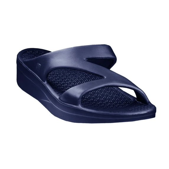 TELIC Adult Unisex Z-Strap Slide Sandals, Color: Deep Ocean, Size: M (702-04-M)