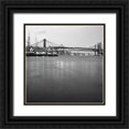 thumbnail image 1 of Telik, Tracey 20x20 Black Ornate Wood Framed with Double Matting Museum Art Print Titled - Brooklyn bw, 1 of 4