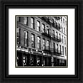 thumbnail image 1 of Telik, Tracey 20x20 Black Ornate Wood Framed with Double Matting Museum Art Print Titled - Soho Buildings BW, 1 of 4