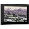 thumbnail image 1 of Telik, Tracey 24x19 Black Modern Framed Museum Art Print Titled - Foggy Paris, 1 of 5