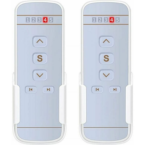 Telis 4 Rts Pure Shade Motor Control, Wireless Rf433.92 Controller For Electric Blinds, 5 Channel Rts Radio With Range Through Walls, Child Safety Design For Safe Operation