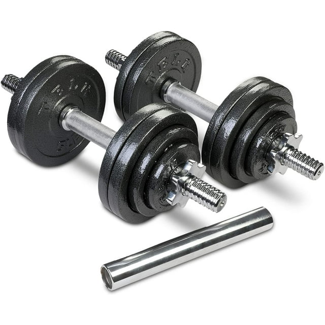 Telk Fitness, Adjustable Dumbbells 65 Lbs., Hand Weights for Home Gym