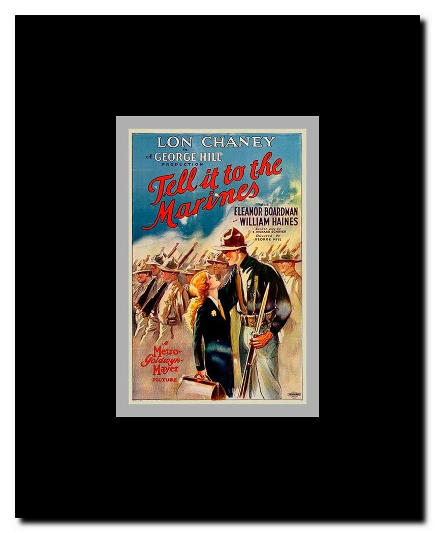 Tell It to the Marines Framed Movie Poster