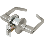 Tell Light-Duty Commercial Satin Chrome Privacy Lever Lockset - Pack of 2   Residential Use, Standard Application